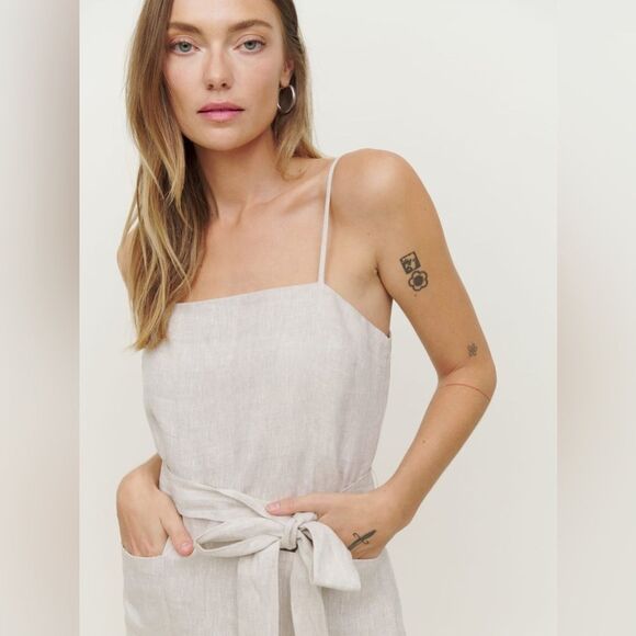 Reformation Daphne Linen Dress - Picture 5 of 9